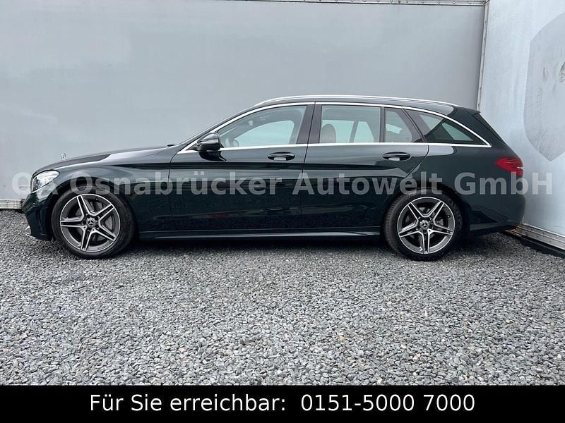Gebraucht Mercedes C300 AMG 258 PS (189 kW) 2019 Grün Kombi