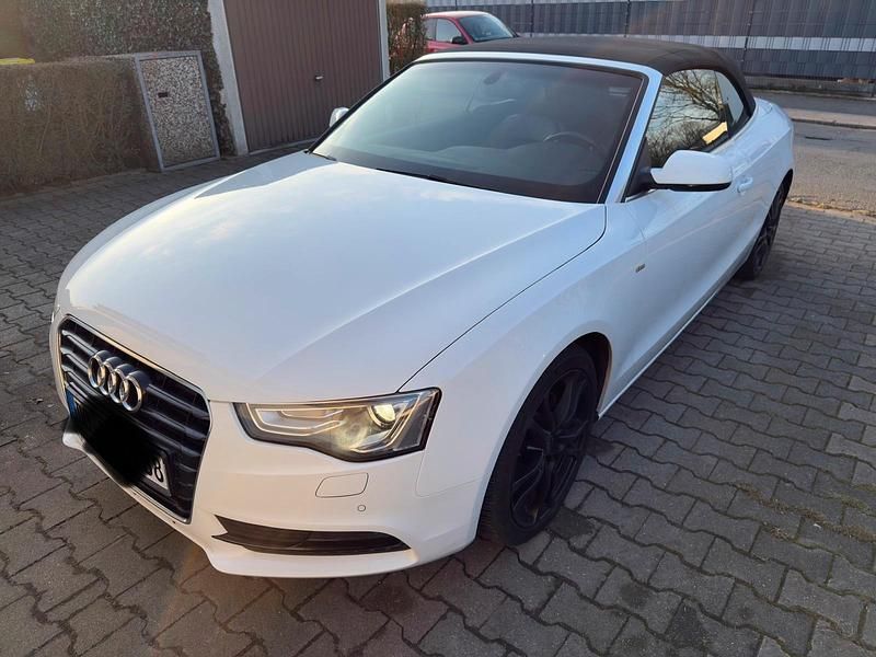 Gebraucht Audi A5 Cabriolet S-Line 170 PS (125 kW) 2014 Weiß Cabrio