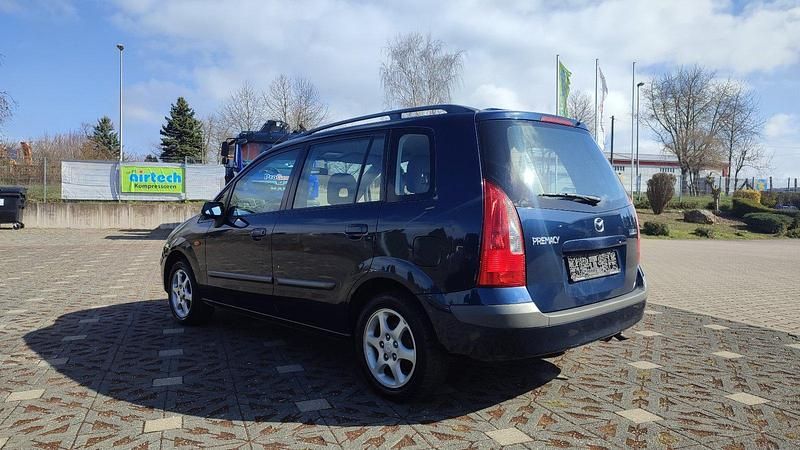 Gebraucht Mazda Premacy Comfort 101 PS (74 kW) 1999 Blau Van / Kleinbus