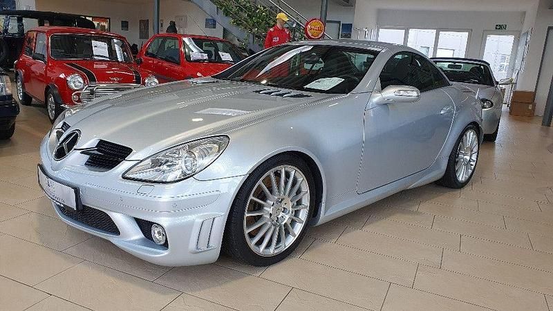 Gebraucht Mercedes SLK55 AMG AMG 360 PS (264 kW) 2006 Silber Cabrio