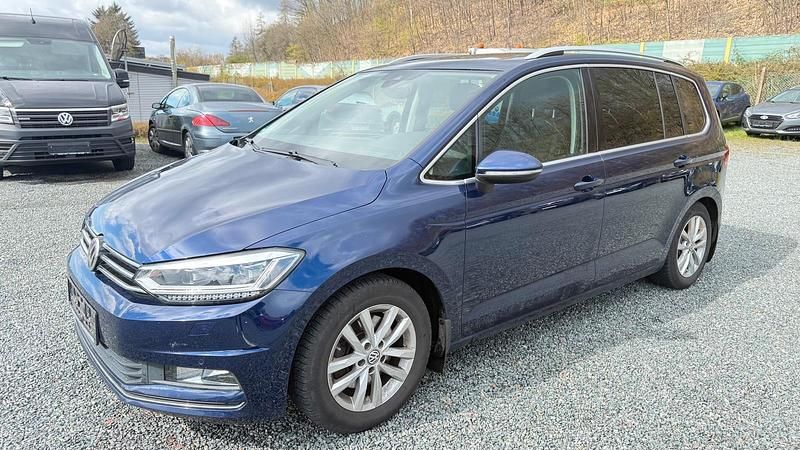 Gebraucht VW Touran Highline 150 PS (110 kW) 2015 Blau Van / Kleinbus