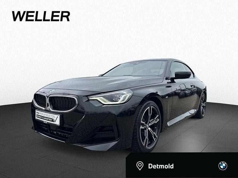 Black sapphire (schwarz) Gebraucht 2025 BMW 218 M Sport Coupé | 36.990 € (Etwas zu teuer) - Bild 1/4