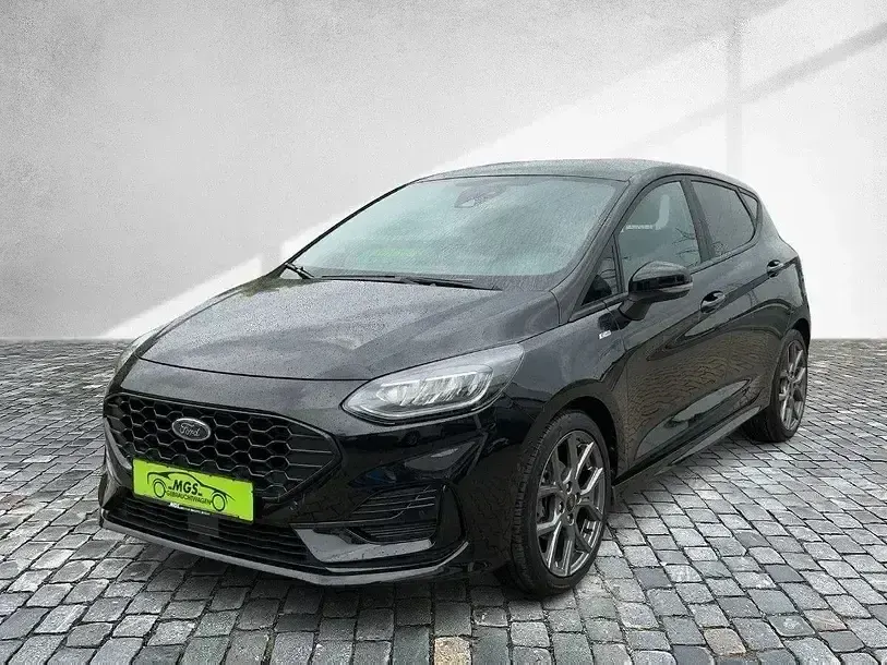 Gebraucht Ford Fiesta ST-Line X 101 PS (74 kW) 2023 Obsidianschwarz metallic Kleinwagen
