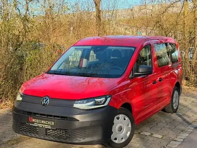 Brugt VW Caddy Maxi 122 HK (89 kW) 2021 Rød MPV