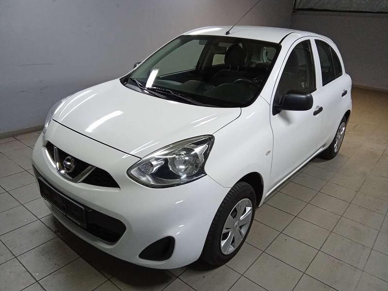 Weiß Gebraucht 2014 Nissan Micra Visia Kleinwagen | 3.900 € (Guter Preis) - Bild 1/4