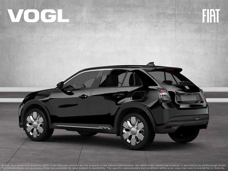 Neu Fiat 600E Red 114 kW (156 PS) 2025 Schwarz SUV