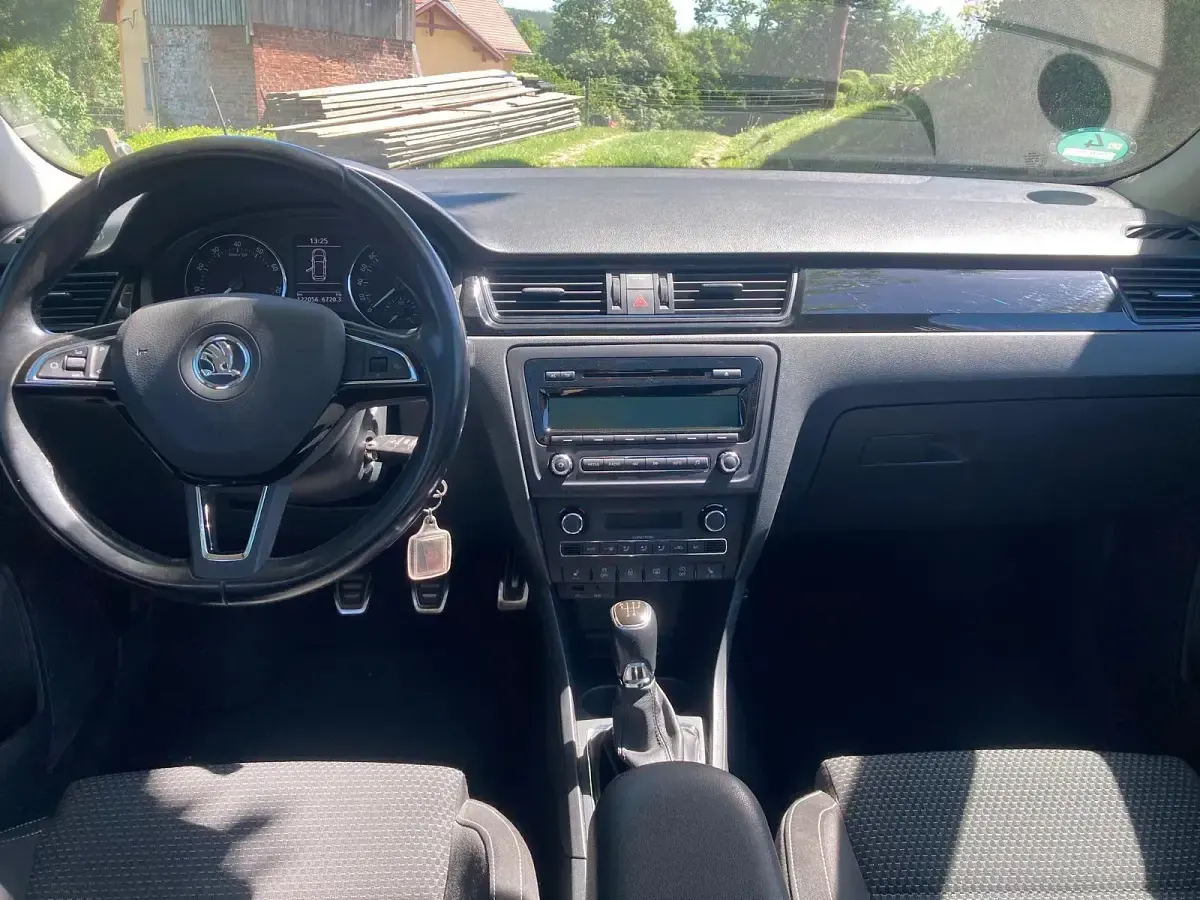 Gebraucht Skoda Rapid 86 PS (63 kW) 2014 Rot Kleinwagen