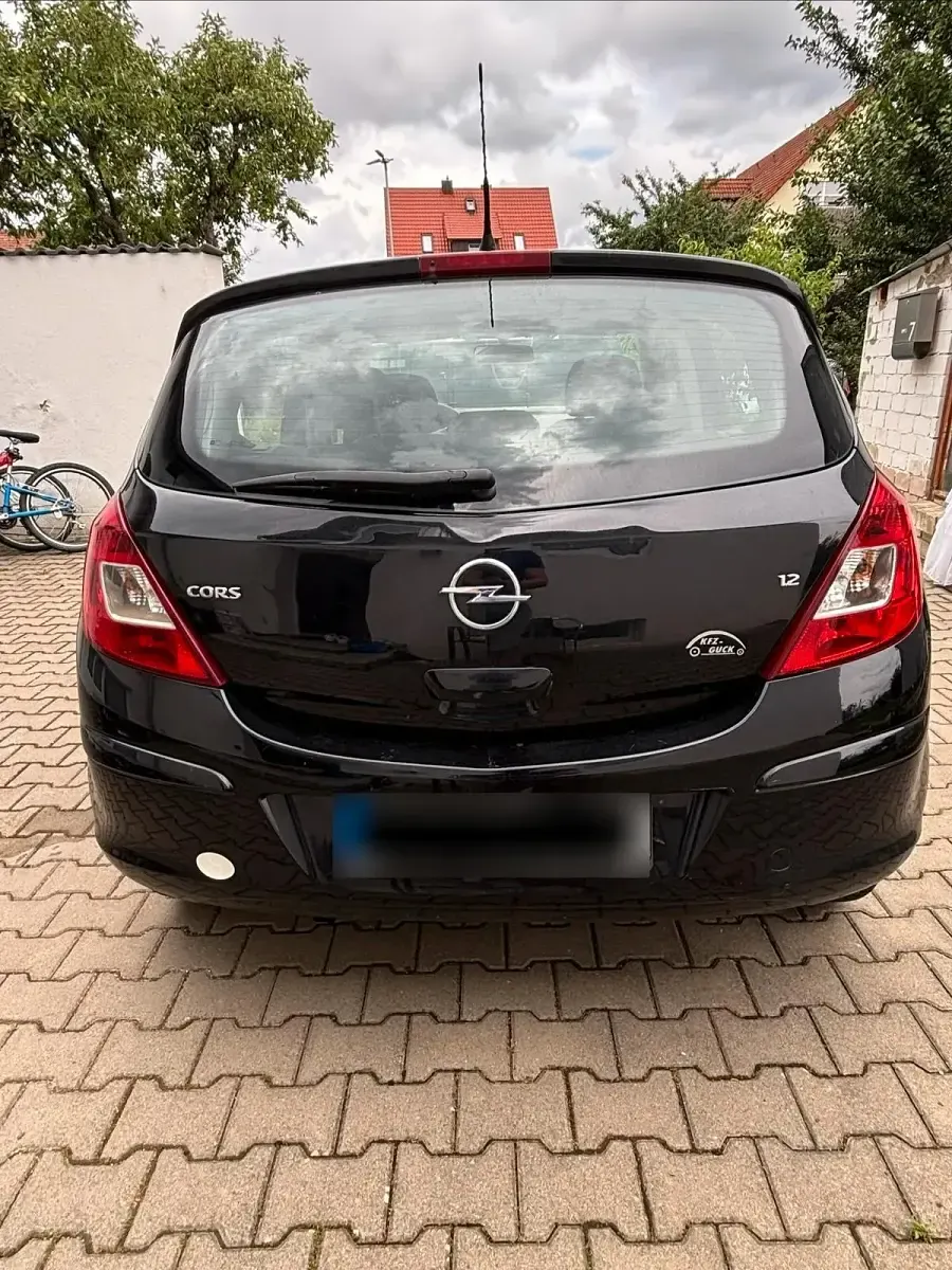 Gebraucht Opel Corsa Edition 80 PS (58 kW) 2007 Schwarz Kleinwagen
