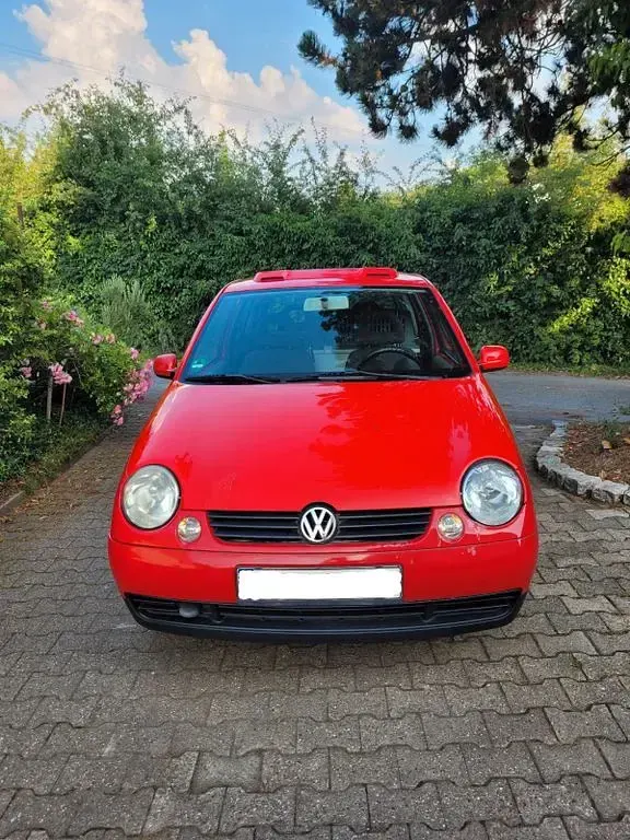 Gebraucht VW Lupo Basis 50 PS (36 kW) 2002 Rot Kleinwagen