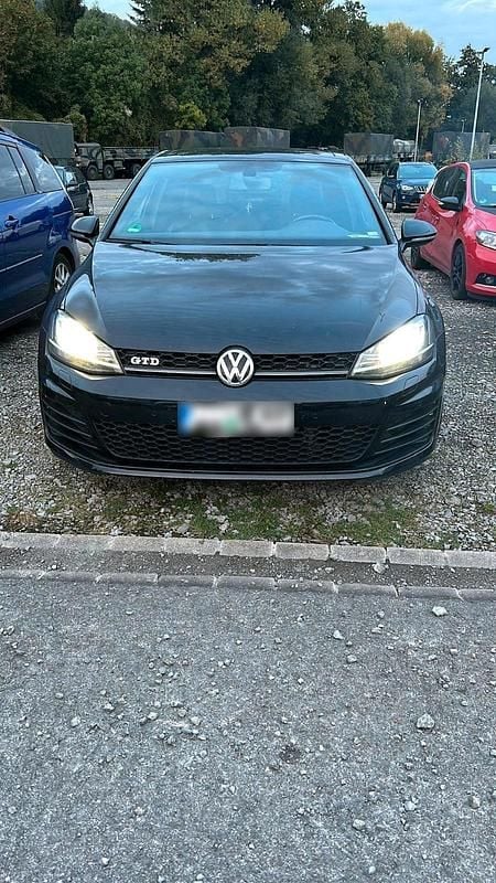 Gebraucht VW Golf GTD 184 PS (135 kW) 2016 Schwarz Coupé