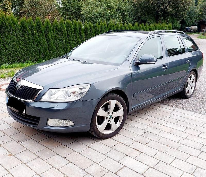 Grau Gebraucht 2009 Skoda Octavia Elegance Kombi | 5.500 € - Bild 1/4