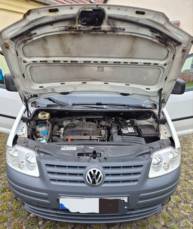 Gebraucht VW Caddy Life 105 PS (77 kW) 2010 Weiß Van / Kleinbus
