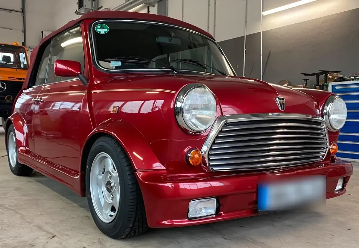 Second-hand Rover Mini 63 CP (46 kW) 1995 Roșu Cabrio