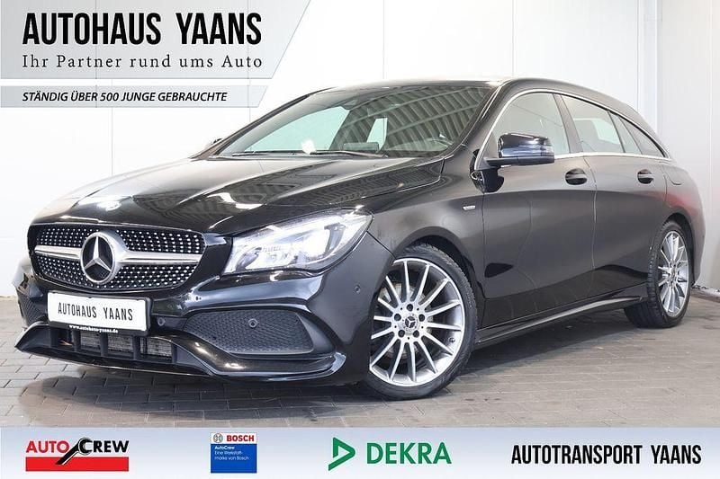 Schwarz Gebraucht 2018 Mercedes CLA200 Shooting Brake AMG Kombi | 16.989 € (Superpreis) - Bild 1/4