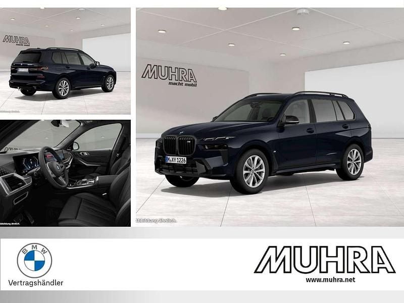 M carbonschwarz metallic Gebraucht 2025 BMW X7 M Sport SUV | 103.880 € (Fairer Preis) - Bild 1/4
