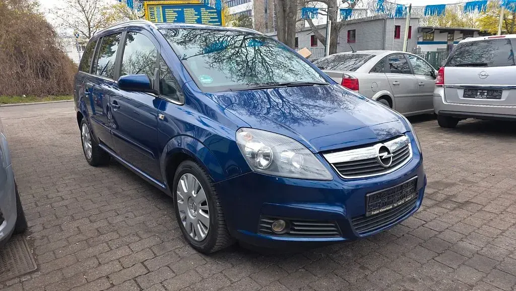 Gebraucht Opel Zafira Catch Me 105 PS (77 kW) 2008 Ultrablau mi2 Van / Kleinbus