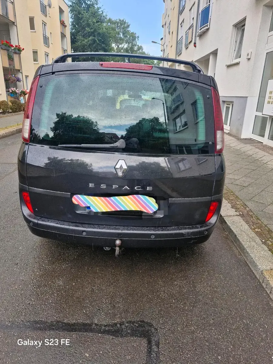Gebraucht Renault Espace 172 PS (126 kW) 2011 Schwarz Van / Kleinbus