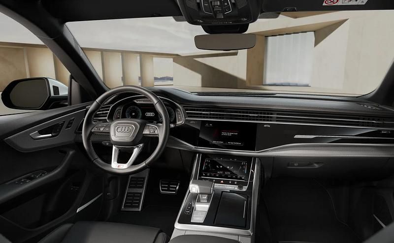 Neu Audi Q8 S-Line 394 PS (289 kW) 2026 Satellitsilber metallic SUV