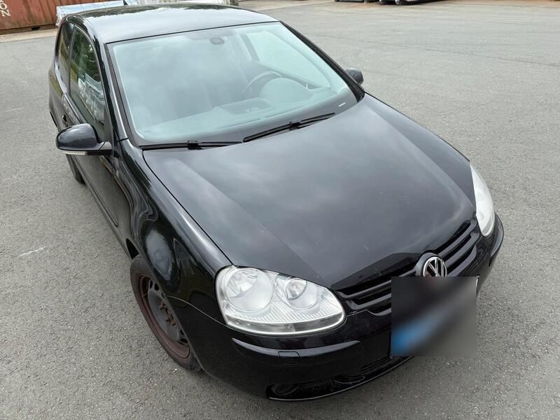 Schwarz Gebraucht 2008 VW Golf V Kleinwagen | 799 € (Superpreis) - Bild 1/4
