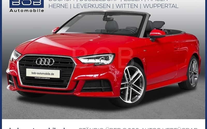 Rot Gebraucht 2016 Audi A3 Cabriolet Sport Cabrio | 17.950 € (Fairer Preis) - Bild 1/4