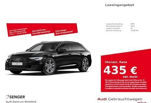 Mythosschwarz Gebraucht 2025 Audi A6 Design Kombi | 55.880 € (Superpreis) - Bild 1/4