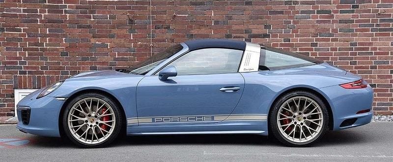 Gebraucht Porsche 911 Targa 4S Edition 420 PS (308 kW) 2017 Blau Cabrio