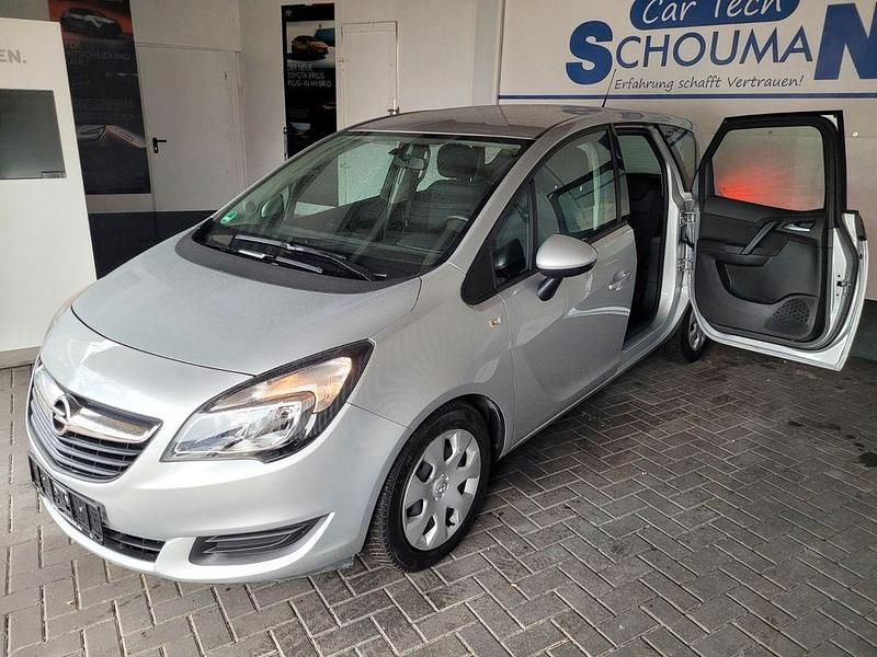 Gebraucht Opel Meriva Edition 120 PS (88 kW) 2014 Silber Van / Kleinbus