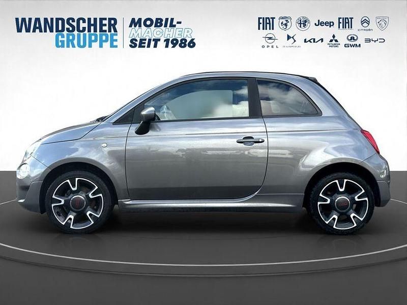 Gebraucht Fiat 500C S 69 PS (50 kW) 2018 Grauschwarz Cabrio