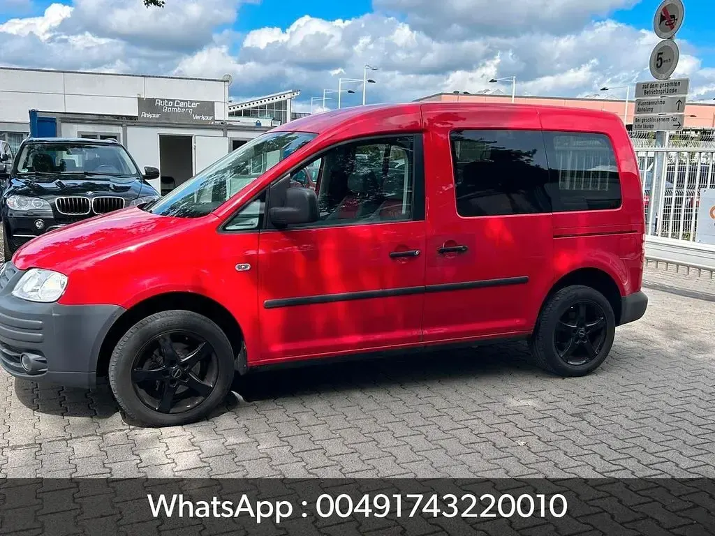 Gebraucht VW Caddy Life 105 PS (77 kW) 2007 Tornadorot Van / Kleinbus