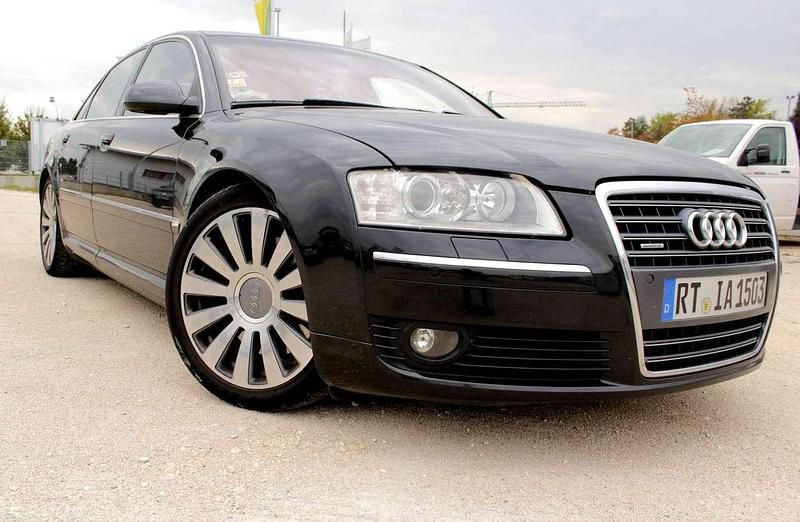 Ebonyschwarz perleffekt Gebraucht 2003 Audi A8 Limousine | 7.999 € (Etwas zu teuer) - Bild 1/4