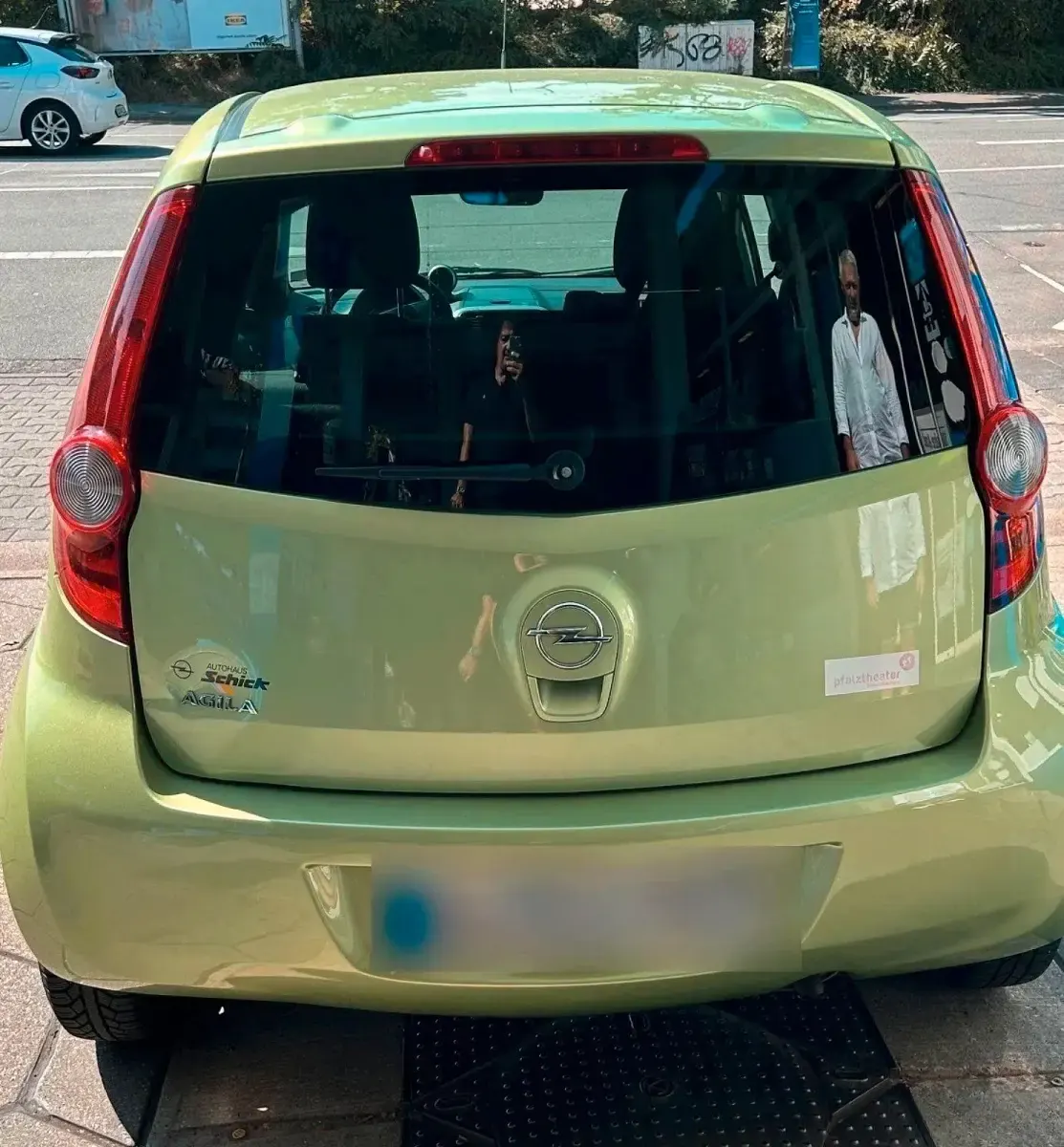 Gebraucht Opel Agila 65 PS (47 kW) 2008 Grün Kleinwagen