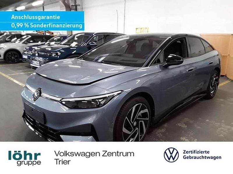 Stonewashed blue metallic Gebraucht 2024 VW ID.7 IQ Drive Limousine | 47.980 € - Bild 1/3