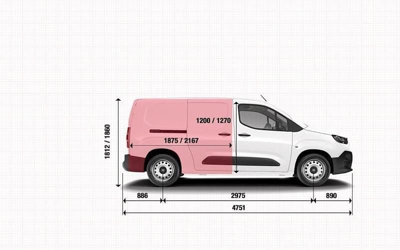 Neu Fiat Doblò 131 PS (96 kW) 2026 Weiß (weiß) Van / Kleinbus