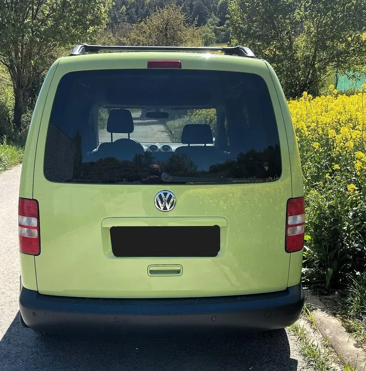 Gebraucht VW Caddy 109 PS (80 kW) 2013 Grün Van / Kleinbus