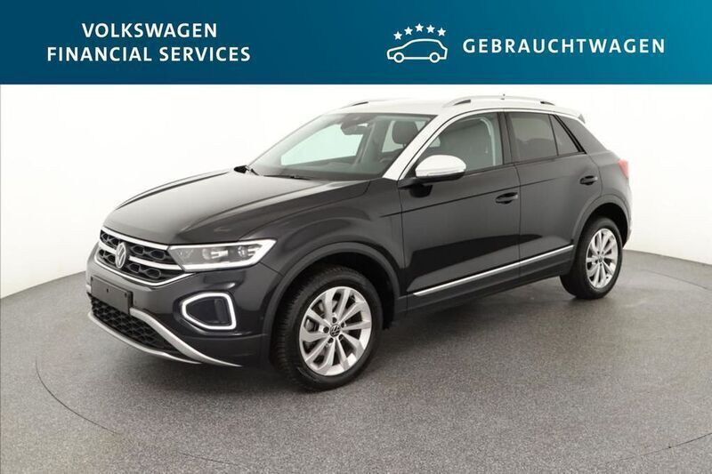 Schwarz Gebraucht 2024 VW T-Roc Style SUV | 29.810 € (Guter Preis) - Bild 1/4