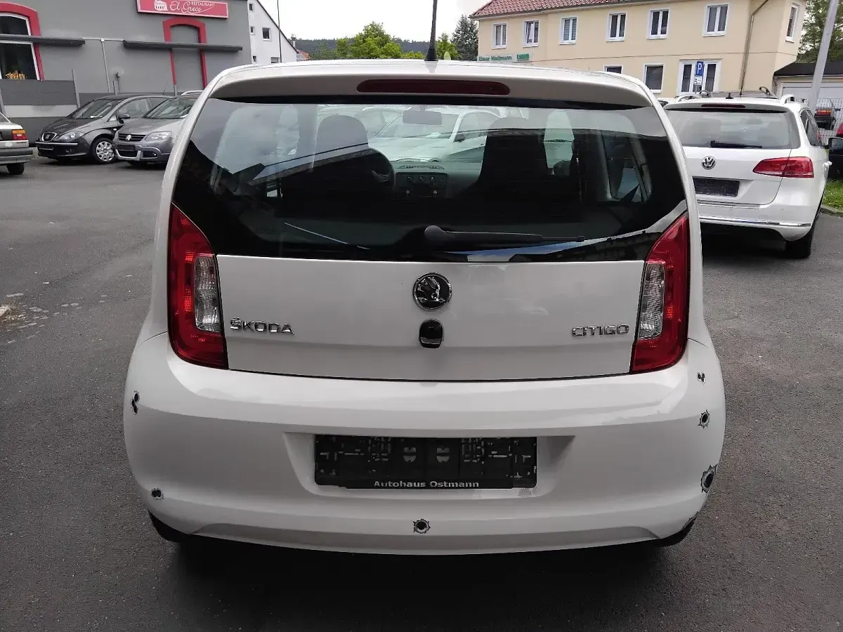 Gebraucht Skoda Citigo 60 PS (44 kW) 2014 Weiß Kleinwagen