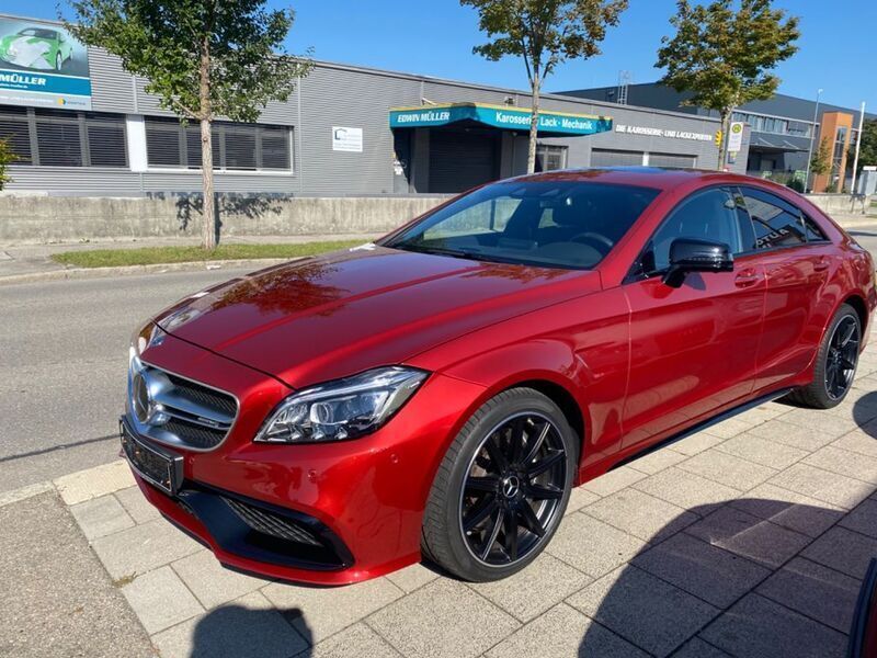 Rot Gebraucht 2017 Mercedes CLS63 AMG AMG Coupé | 79.800 € - Bild 1/4