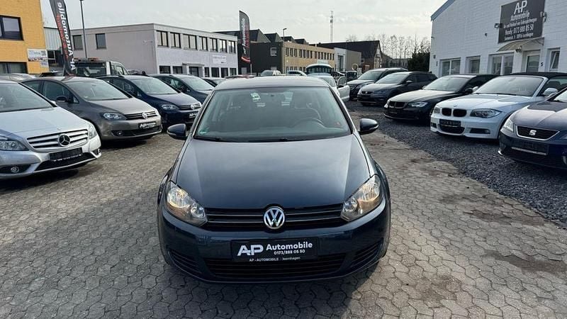 Gebraucht VW Golf VI Comfortline 80 PS (58 kW) 2009 Blau Kleinwagen