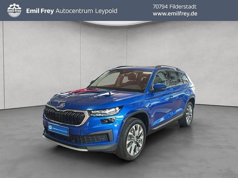 Blau Gebraucht 2022 Skoda Kodiaq Clever SUV | 35.890 € (Guter Preis) - Bild 1/4