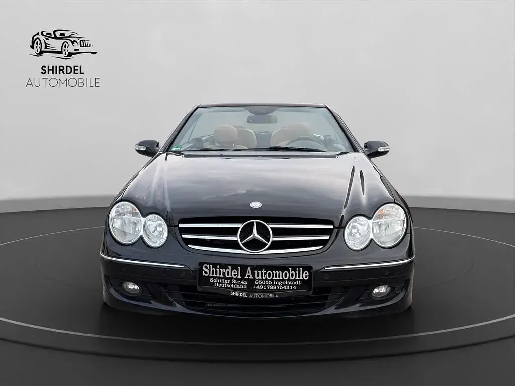 Gebraucht Mercedes CLK280 231 PS (169 kW) 2007 Schwarz Cabrio