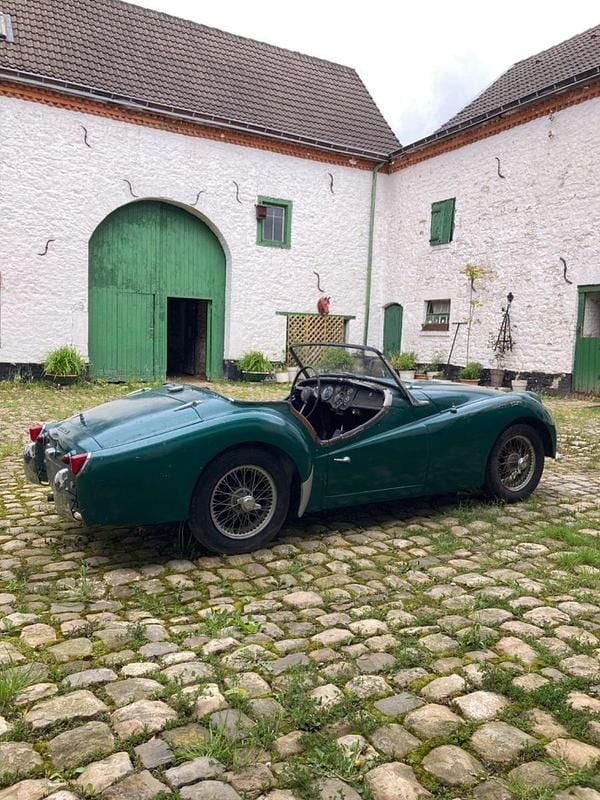 Gebraucht Triumph TR3 101 PS (74 kW) 1959 Grün Cabrio