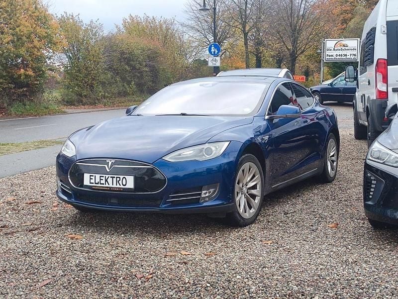 Gebraucht Tesla Model S 311 kW (423 PS) 2016 Blau Kleinwagen