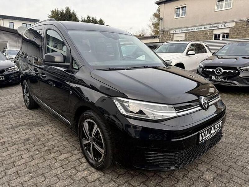 Gebraucht VW Caddy Style 122 PS (89 kW) 2022 Schwarz Van / Kleinbus