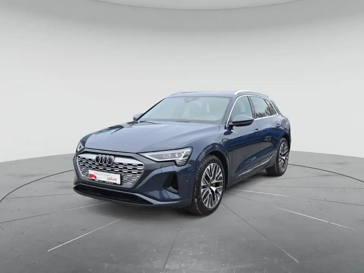 Gebraucht Audi Q8 e-tron Advanced Plus 300 kW (408 PS) 2024 Plasmablau metallic SUV