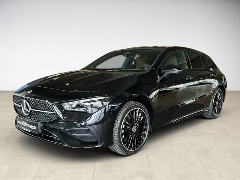 Schwarz Gebraucht 2025 Mercedes CLA250e Shooting Brake AMG Kombi | 47.440 € - Bild 1/4