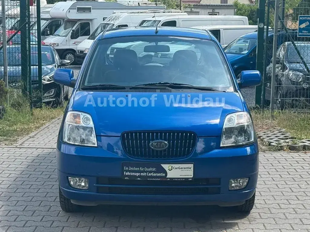 Gebraucht Kia Picanto EX 65 PS (47 kW) 2005 Blau Kleinwagen