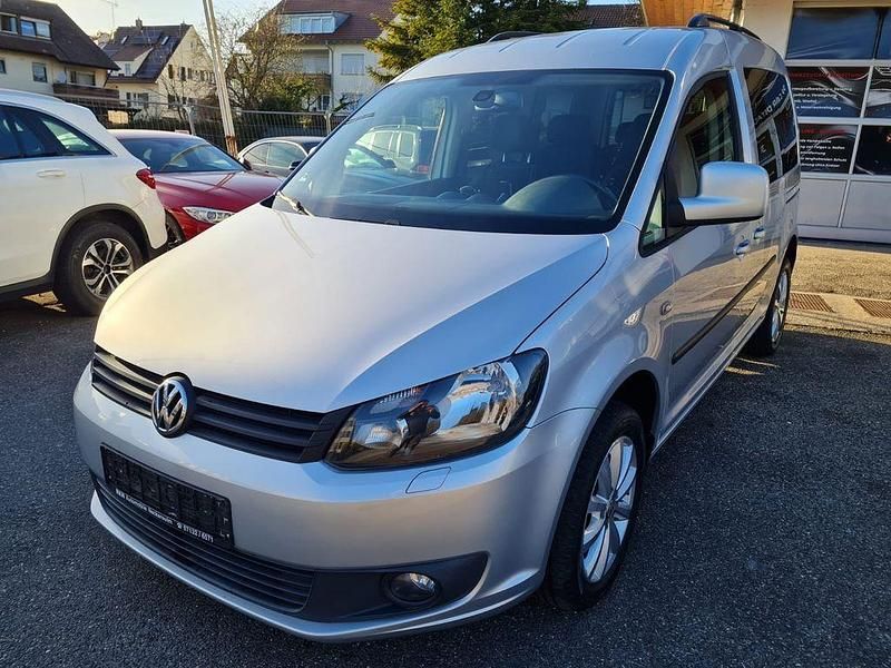 Gebraucht VW Caddy Team 102 PS (75 kW) 2015 Silber Van / Kleinbus