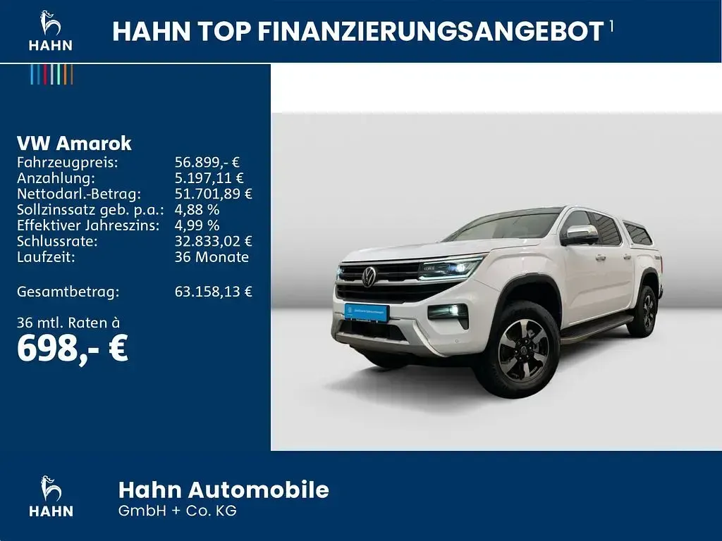 Second-hand VW Amarok Style 241 CP (177 kW) 2024 Alb Pickup