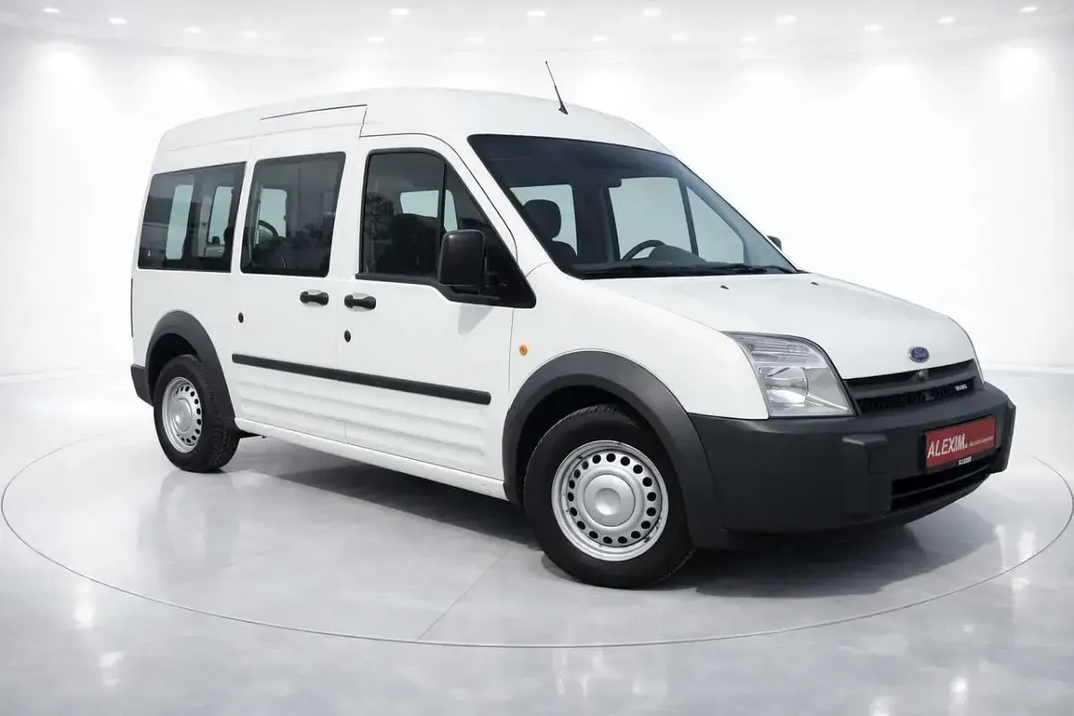Gebraucht Ford Tourneo Connect 90 PS (66 kW) 2003 Weiß Van / Kleinbus