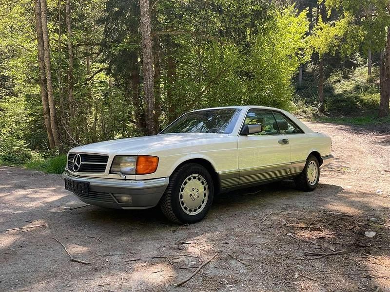 Weiß Gebraucht 1984 Mercedes 500 Coupé | 21.850 € - Bild 1/4